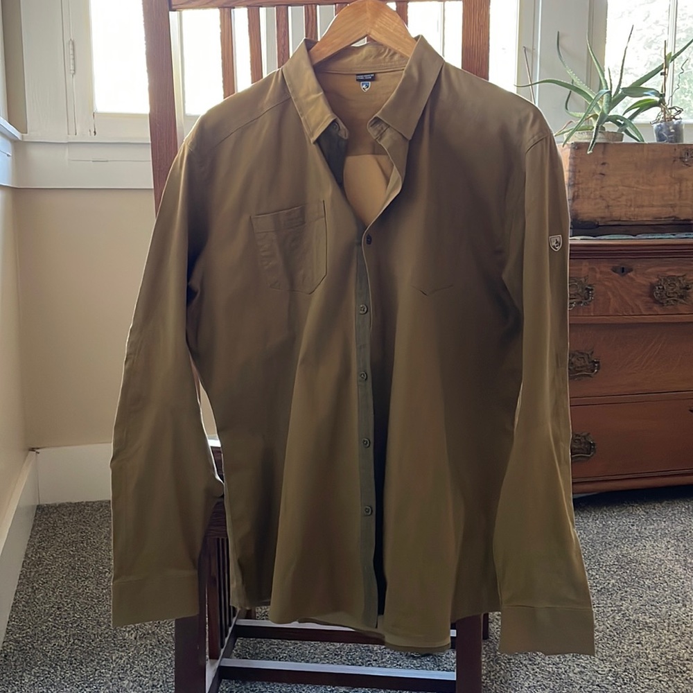Kuhl mens large long sleeve shirt